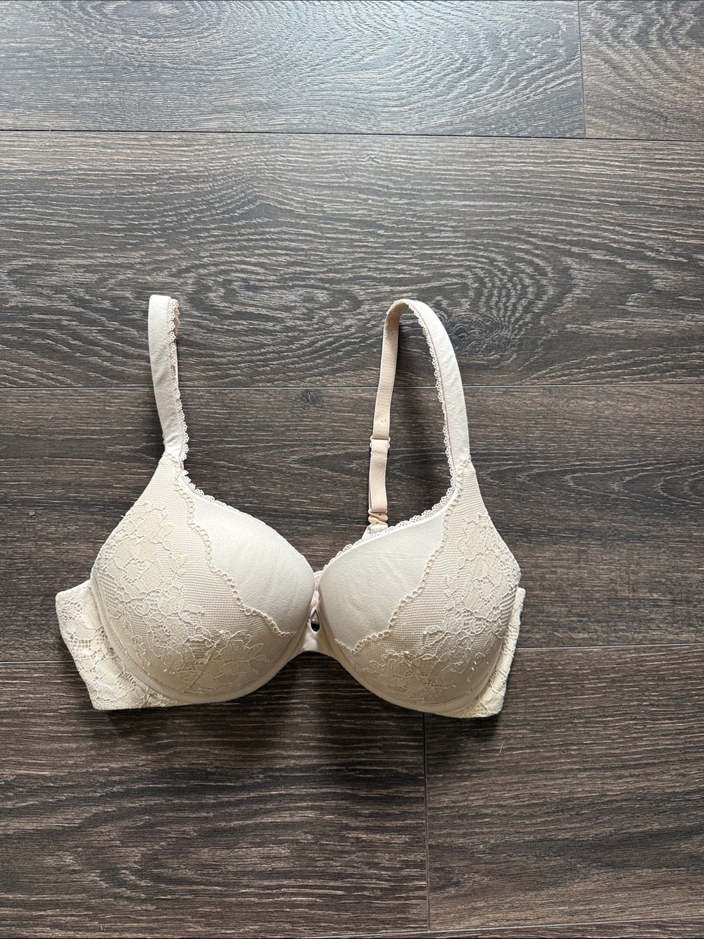 Everyday Lace body by Victoria Bra in Nude